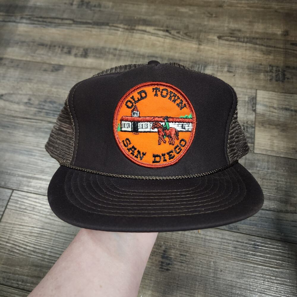 Vintage Old Town San Diego snapback hat cap CB